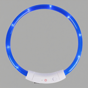 <span class=keywords><strong>Collar</strong></span> recargable para mascotas que brilla en la oscuridad para perros Patrón sólido Cintas Decoración Noche brillante de plástico para ventas transfronterizas - Product Image 5
