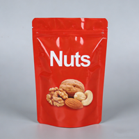 Sac d'emballage alimentaire en PET résistant à l'usure pour fabricants en gros, idéal pour les snacks, les aliments secs et les noix, pour une utilisation prolongée