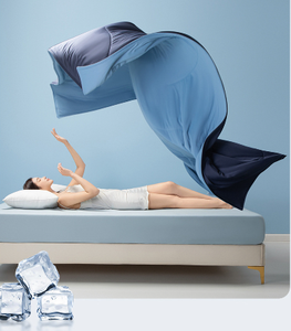 Couverture de <span class=keywords><strong>couette</strong></span> en tissu lavable, doux pour la peau, facile <span class=keywords><strong>d</strong></span>'entretien, sensation de fraîcheur estivale, style simple, pour hôtel et usage domestique - Product Image 3