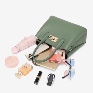 Borsa da <span class=keywords><strong>donna</strong></span> primo strato in pelle bovina nuova atmosfera alla moda borsa a tracolla in pelle borsa madre di mezza età di grande capacità - Product Image 5
