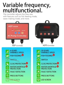 Bombas de Água para Lagos Externos: Bomba Submersível Ajustável para Fonte de Cascata com Variação de Frequência - Product Image 5