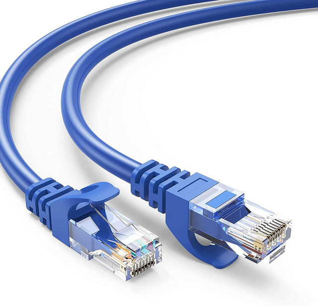 CAT6A FTP 2M 3M 5M 10M Blue Rj45 Utp Ftp CAT6 23AWG Ethernet Lan Network Cable Internet Computer Patch Cord