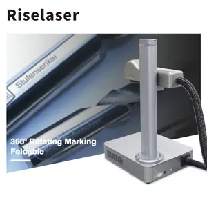 20W Fiber Engraver Laser Marking Machine High Performance Desktop Mini 20W Portable Jewellery Laser Making Machine