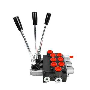 Vanne de commande directionnelle hydraulique multi-voies Hansen 5P40, vanne à 5 sections, vanne monobloc de pression, Shandong, 1 an de garantie - Product Image 6