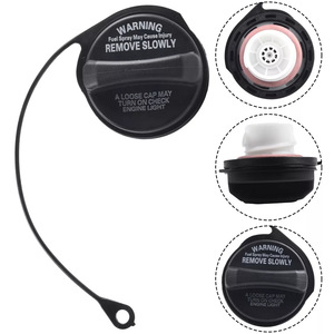 Sello de la tapa del tanque de combustible para Subaru 42031-AG000, cubierta interior de plástico con correa - Product Image 3