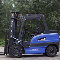 Chariot élévateur électrique 3 tonnes, 3,5 tonnes, 4 tonnes, chariot élévateur à batterie Li-ion 2,5 tonnes avec chargeur gratuit