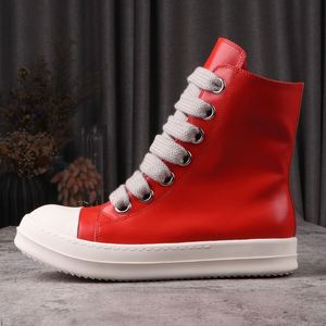 รองเท้า Ro คุณภาพสูงสำหรับฤดูใบไม้ร่วงและฤดูหนาว รองเท้าหุ้มข้อสูง รองเท้าผู้ชายรุ่นใหม่ รองเท้าบูทผู้หญิง รองเท้าแฟชั่น - Product Image 6