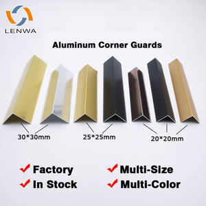 Protezione Angolare in <span class=keywords><strong>Alluminio</strong></span> LENWA per Pareti, Disponibile in Varie Dimensioni e Colori - Product Image 2