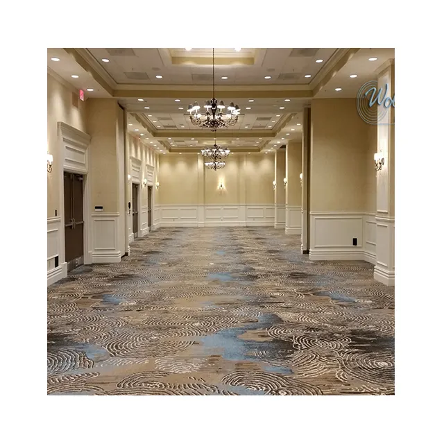 Handmade Custom Design Modern Banquet Hall Carpet