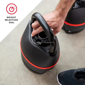Nuovo Design ruotando la maniglia regolabile 6 livelli di regolazione del peso 18kg/40lb Smart Home Kettlebell per uomini e donne - Product Image 4