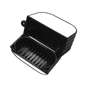 2D custodia per cuffie a sublimazione PC con inserto in metallo per <span class=keywords><strong>Airpods</strong></span> 4 Cover per auricolari con trasferimento termico nero per <span class=keywords><strong>Airpods</strong></span> 1/2/pro/3 - Product Image 4