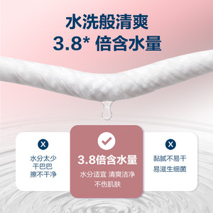 Lingettes humides pour bébé, paquet de 10, pH équilibré, douces, sans parfum, pour usage infantile - Product Image 5