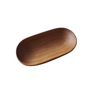 Bandeja de Servir de Madera Natural de Lujo, Ecológica y Hecha a Mano para Desayunos en la Cama, Mesa de Cocina, Sala de Estar, Venta Directa de Fábrica - Product Image 1