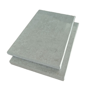 Papan Semen Serat Tahan Api Tahan Air Bebas Asbes 4x8 kaki untuk Pelapis Dinding Eksterior Villa Hotel Konstruksi - Product Image 2