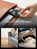Lisen haute qualité meilleur vendeur 2023 câble de données de téléphone portable A/C à C USB 3.0 2M câble de données de charge pour téléphone