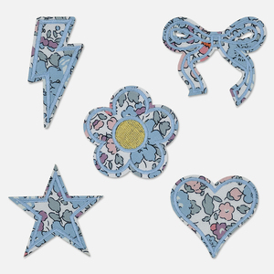 Toppe Adesive Personalizzate a Forma di Stella, Cuore, Fiocco e Fiore, Cucite a Mano, con Logo Personalizzato - Product Image 3