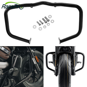 RACEPRO RP0890-1036B noir autoroute <span class=keywords><strong>Crash</strong></span> <span class=keywords><strong>Bar</strong></span> moteur garde pare-chocs Stunt Cage pour Harley <span class=keywords><strong>Sportster</strong></span> S 1250 2020-2023 - Product Image 3
