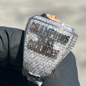 Мужское кольцо из муассанита в стиле хип-хоп с портретом, кольцо с бриллиантами, ювелирное изделие из эмалированной фольги, кольцо из стерлингового серебра с 925 муассанитом - Product Image 4