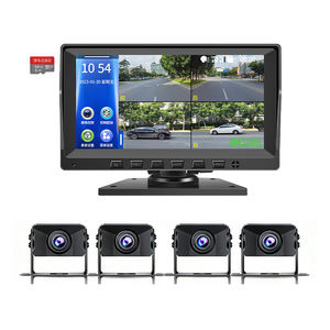 4G <span class=keywords><strong>GPS</strong></span> <span class=keywords><strong>7</strong></span> inch 4-kanaals touchscreen vrachtwagencamera DVR-systeem met voertuigveiligheid, fleetmanagement en achteruitrijhulp - Product Image 1