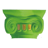 Moules latéraux en plastique ABS, pour décoration de ciment, colonne romaine, moulage supérieur