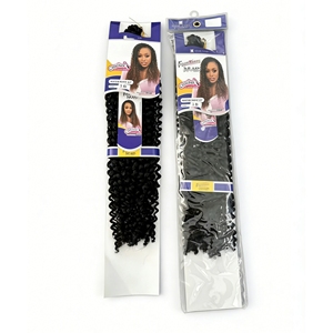 <span class=keywords><strong>Cabello</strong></span> <span class=keywords><strong>de</strong></span> ganchillo sintético para trenzar, onda <span class=keywords><strong>de</strong></span> agua, 22 pulgadas, ignífugo, trama única, para crear Passion Twists - Product Image 3