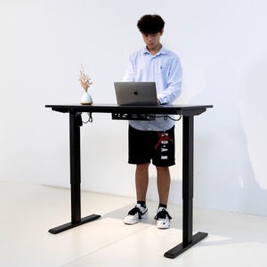 Home Office Furniture Ergonomic Electric Height Adjustable Computer Table Smart OEM Sit and Standing Office <b>Desk</b> - Product Image 6