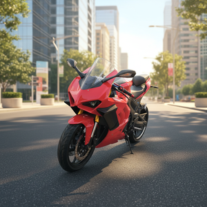Motocicleta Eléctrica de Alta Calidad, Nueva Energía, DUKATI 3000W 150KM 120KM/H, Batería de Litio, Marca JD, para Viajes Cortos, Gran Venta - Product Image 4