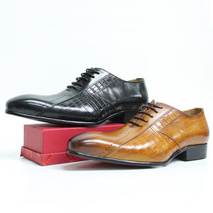 Zapatos Formales de Cuero con Punta en Pico para Hombre, Estilo Veraniego Europeo, de Piel de Vacuno de Primera Calidad, Sin Cordones, para Uso Profesional, Ligeros, para Bodas - Product Image 1