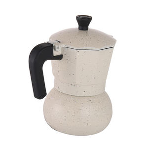 Nouvelle cafetière à bulles de style européen Machine à moka en métal portable pour l'extérieur avec verre transparent Design classique - Product Image 5