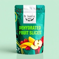 Op maat gemaakte snackstand-up pouch met ritssluiting voor verpakkingen van gedroogd fruit en koekjes, hoog-barrière hersluitbare voedselverpakkingszakken