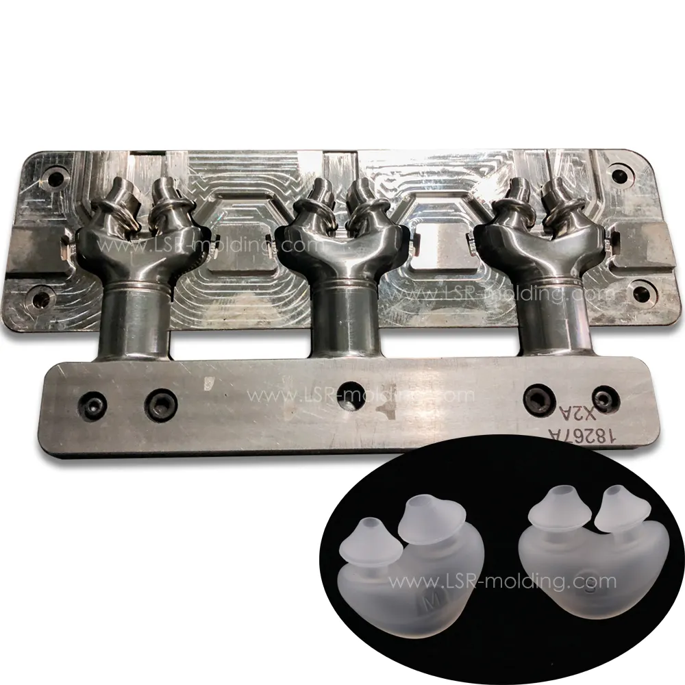 Custom LSR Mold Tool Liquid Silicone Rubber Injection Molding