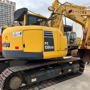 Excavatrice d'occasion, matériel de terrassement, KOMATSU PC138US, à vendre - Product Image 1