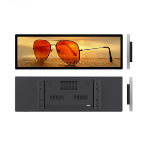 Écran LCD mural étiré HONGNUO de 58,4 pouces de large avec dissipation thermique, affichage publicitaire en bande longue pour bureaux et halls d'accueil - Product Image 5