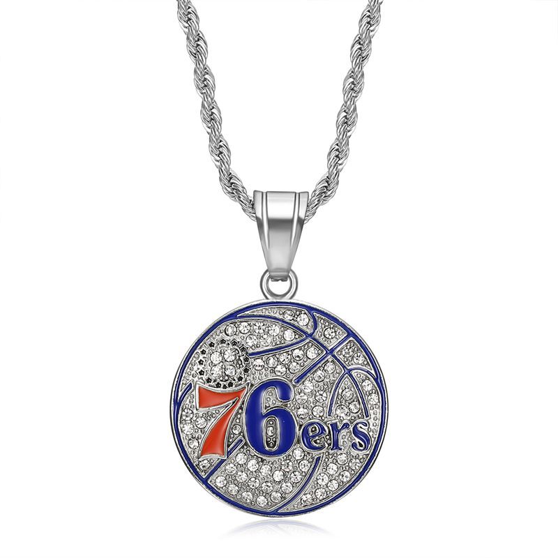Steel-colored single pendant
