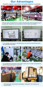 آلة ألعاب جديدة بتصميم رافعة مخلبية، لعبة مبتكرة، آلة هدايا تعمل بالعملات المعدنية، ألعاب أركيد داخلية، ضمان لمدة سنة، معدنية وبلاستيكية، باللغة الإنجليزية - Product Image 6
