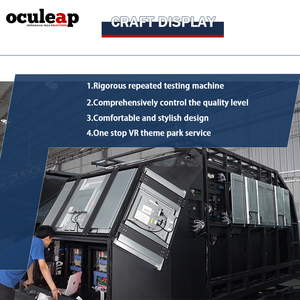 Oculeap VR Racing <span class=keywords><strong>Simulator</strong></span> <span class=keywords><strong>2025</strong></span> New VR Arcade <span class=keywords><strong>Games</strong></span> 6 doof tốc độ đua xe với 3 màn hình lái xe mô phỏng VR trò chơi máy - Product Image 5