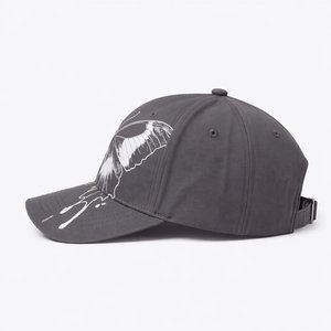 Casquette de baseball premium 6 panneaux en mélange de polyester, impression personnalisée par transfert thermique, motif animal, dos en maille, fermeture réglable, unisexe - Product Image 4