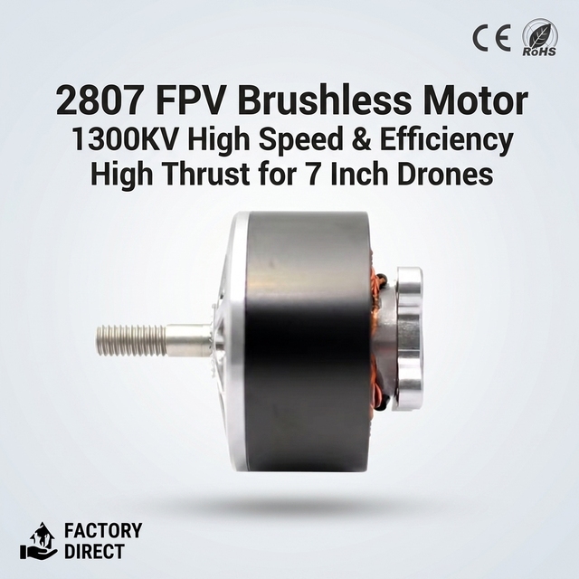 2807 Brushless Motor 14 Poles FPV Drone Motor for Quadcopter Racing Freestyle DIY Build RC Hobby Accessories