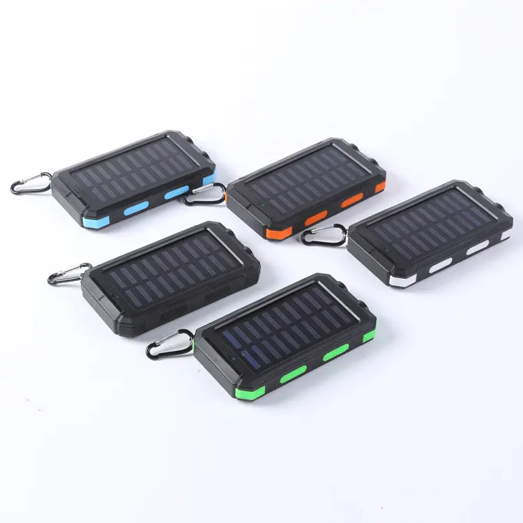 Dual Output Cell Phone 18000mah Power Bank Solar Charger Powerbank