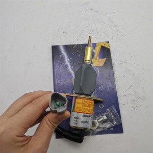 Válvula solenoide de corte de combustible 6743-81-9140 6743-81-9141 4063712 24V Conjunto de válvula solenoide de parada para PC300-7 PC360-7 WA380 - Product Image 2