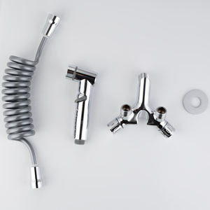 Set Moderno per Bidet da Hotel con Pistola Spray in Acciaio Inox e Ottone, Doccetta Pressurizzata con Funzione di Risciacquo - Product Image 3