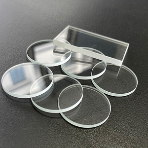 Lentes de Vidrio Templado Ultra Claras Mingkaitai, Redondas de 0.5-10 mm, Alta Transparencia, Grado Óptico - Product Image 2