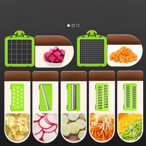 BPA Free Manual Multifunctional Kitchen <b>Tools</b> Onion Slicer 15-Piece Vegetable Cutter Shredder <b>Hand</b> Graters Fruit Chopper 2025 - Product Image 3
