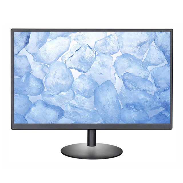 Desktop 19 Inch Widescreen LED Monitor Vesa Holes 18.5-20 Inch FHD 1080P IPS Built-in Speaker VGA for 3-Year Warranty