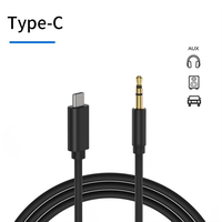 Prix usine USB C Type C à 3.5mm mâle Jack puce Audio numérique Aux câble stéréo de voiture pour téléphones