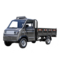 Camioneta Eléctrica de Cuatro Ruedas para Carga, Nueva Camioneta de Transporte de Alta Gama para Uso Rural y Doméstico