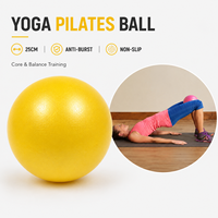 Mini Pelota de Pilates de 25 cm, Antiexplosión, Antideslizante, para Yoga, Entrenamiento del Core, Equilibrio, Fisioterapia, Venta al por Mayor, Personalizable OEM