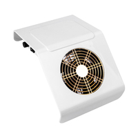 Dépoussiéreur d'ongles 40W haute puissance Ventilateur turbo ultra silencieux pour une forte aspiration pour les salons de manucure et la maison