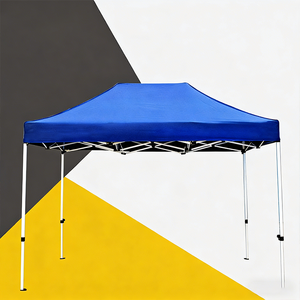 Tente publicitaire pliante hexagonale personnalisée QT à quatre pieds 2m <span class=keywords><strong>x</strong></span> <span class=keywords><strong>3</strong></span>.5m, auvent semi-automatique pour événements extérieurs et protection solaire - Product Image 1