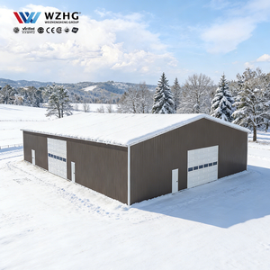 Bâtiment métallique préfabriqué en acier Q355B durable pour la logistique, certifié SGS, durée de vie de 50 ans, garantie de 5 ans et plus, résistance au vent de 200 km/h - Product Image 1